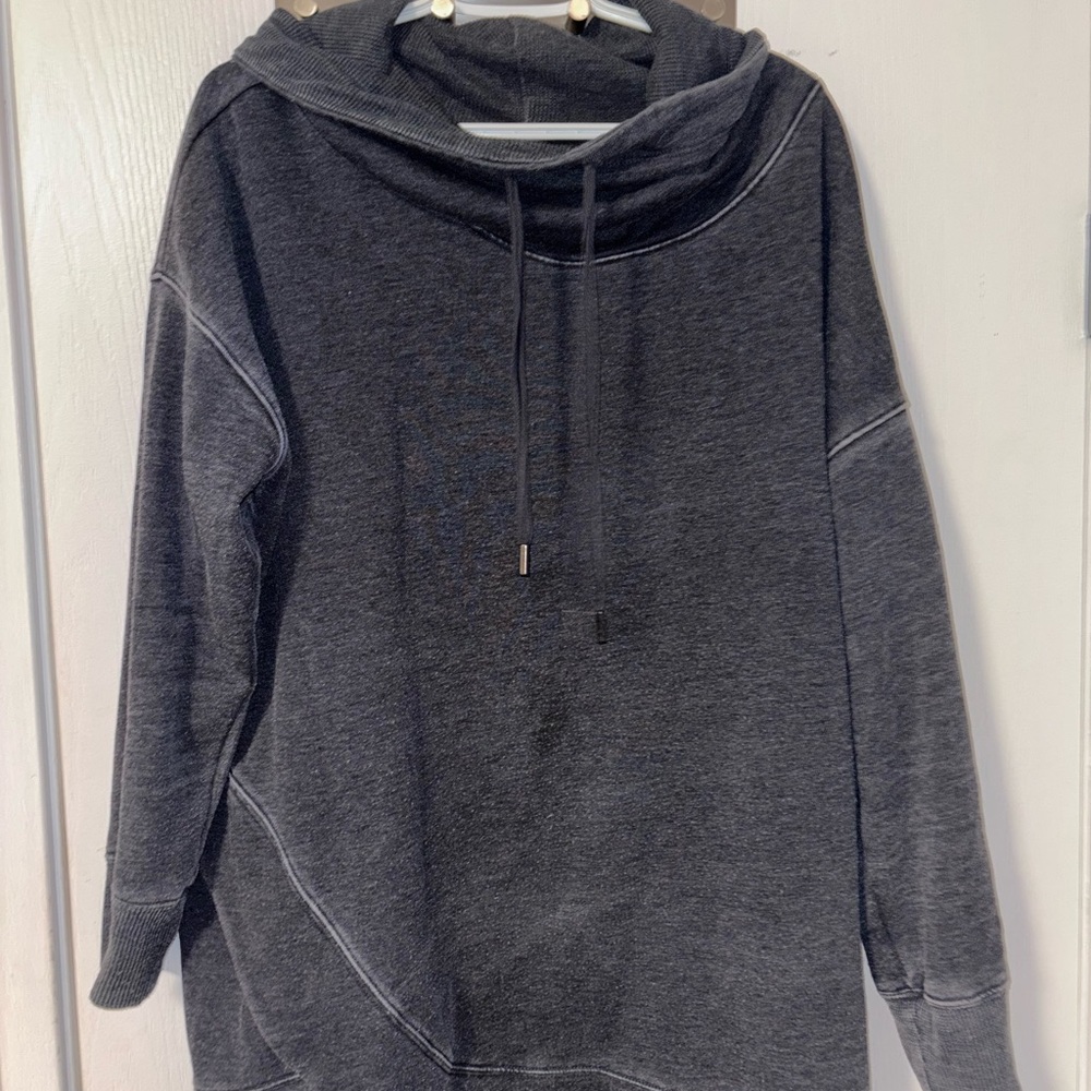 Cozy Gray cowl neck Women's Sweater